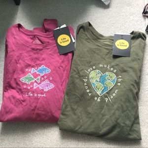 Life is good t shirt bundle